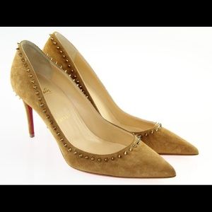 Christian Louboutin Anjalina 85 Veau Velours 38.5